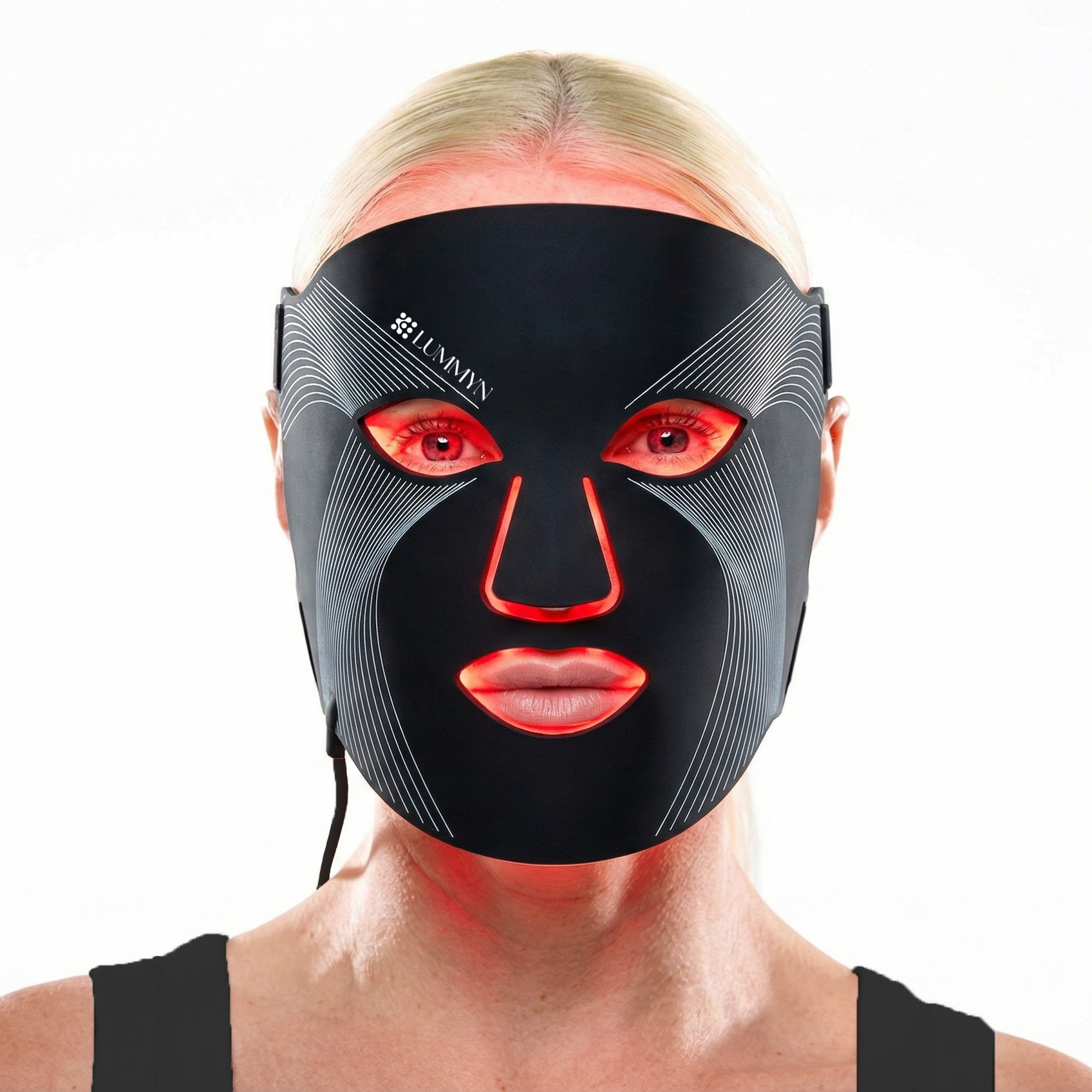 LUMMYN LED Zwart Masker